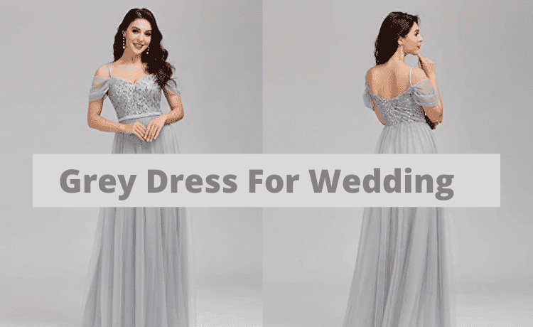 How To Accessorize A Grey Dress For Wedding