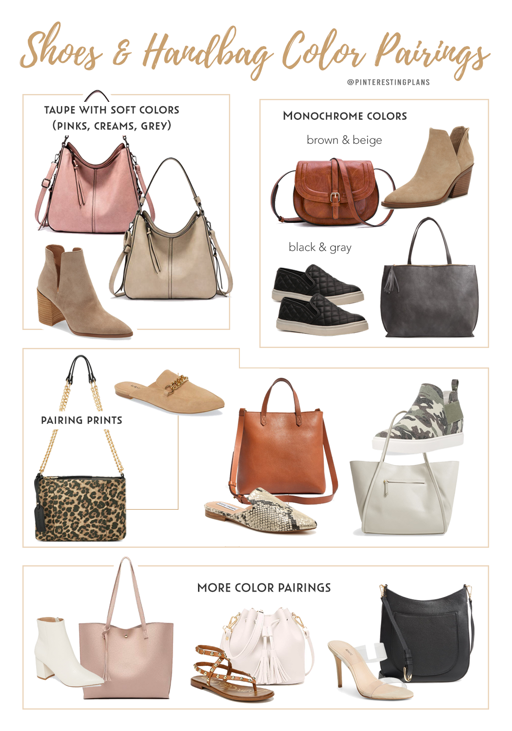 What Color Purse With Nude Shoes