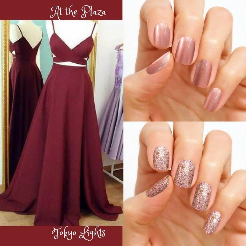What Nail Color Goes Best With A Burgundy Dress